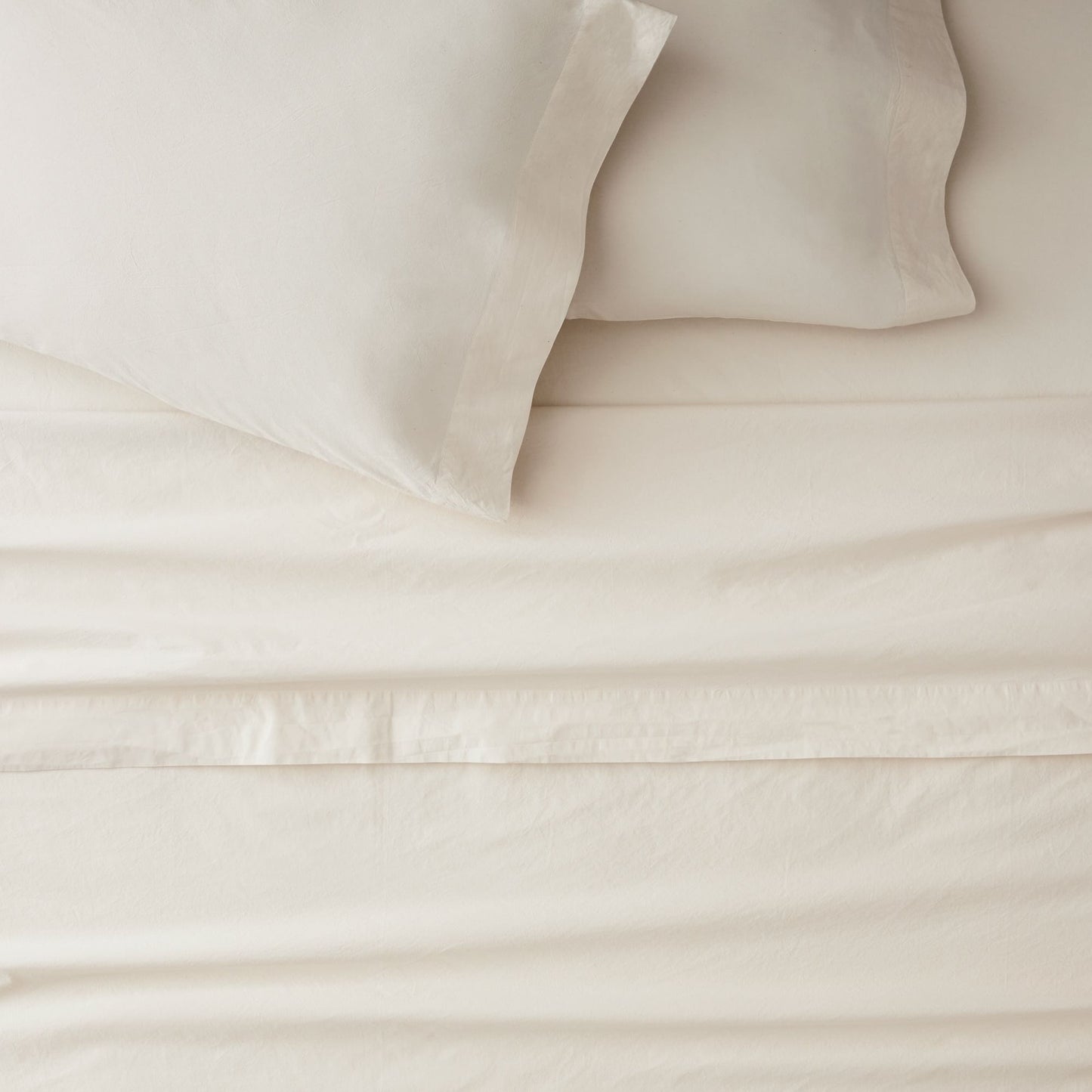 Cyber Clothing - Organic Washed Cotton Percale Sheet Set