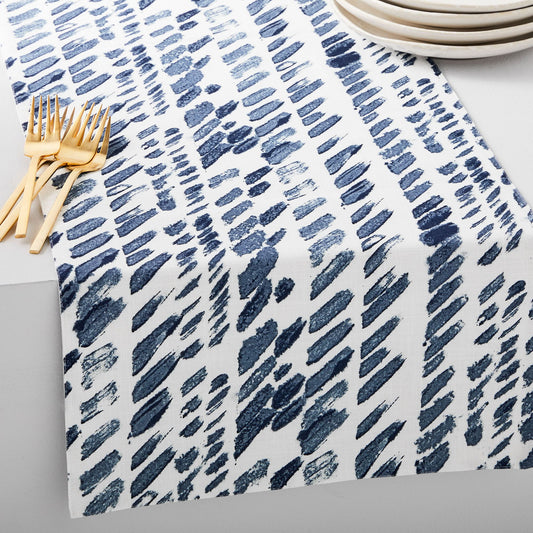 Cyber Clothing - Slanted Dots Cotton Table Runner