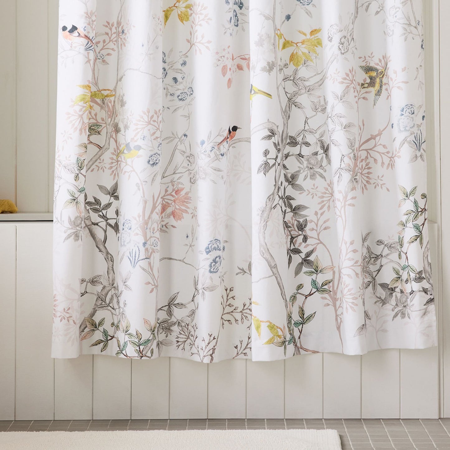 Cyber Clothing - Organic Chinoiserie Shower Curtain