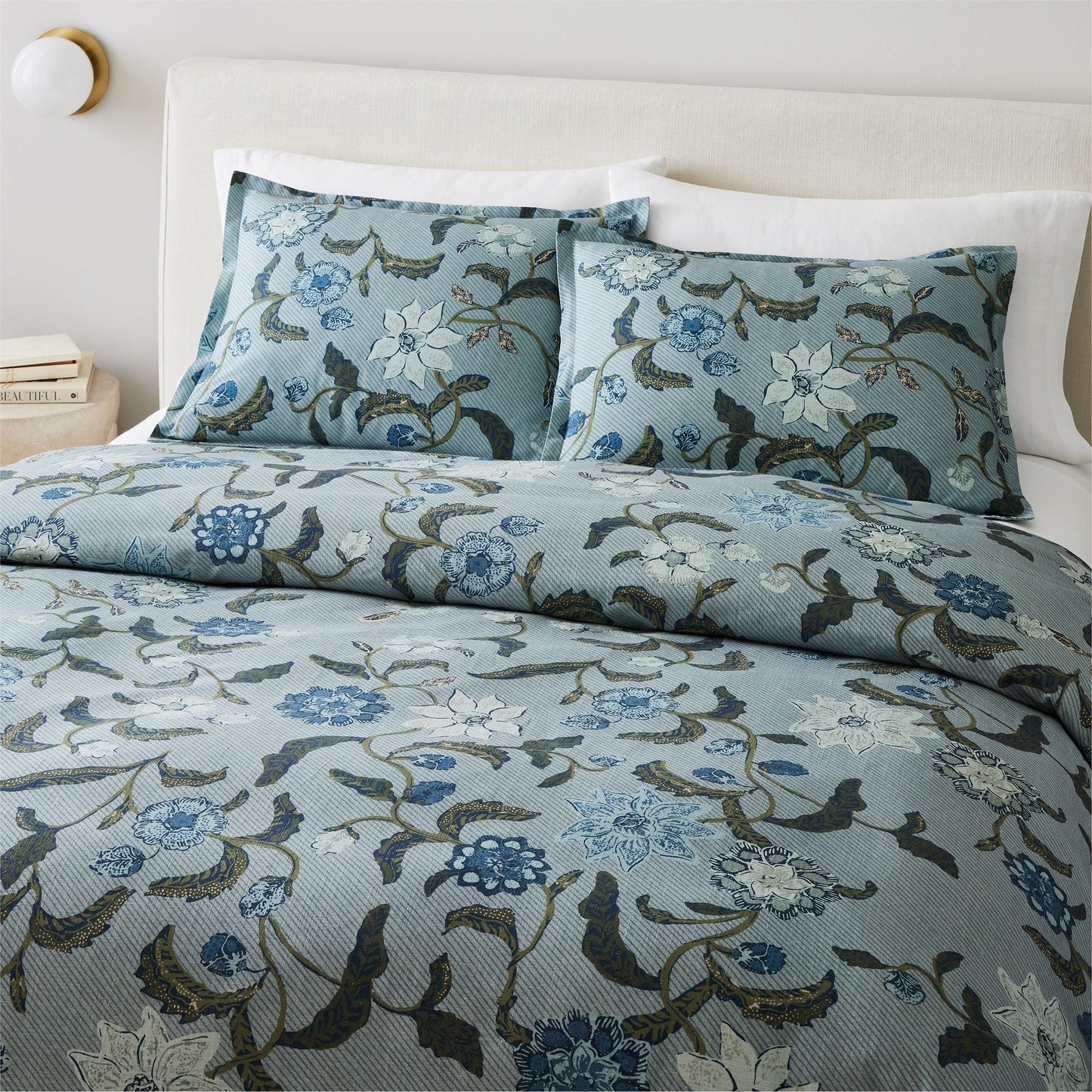 Cyber Clothing - Batik Floral Duvet Cover & Shams