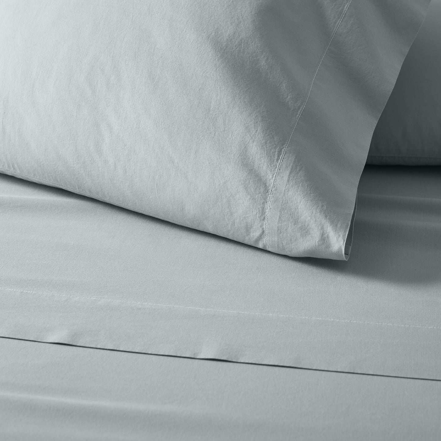 Cyber Clothing - Organic Washed Cotton Percale Sheet Set