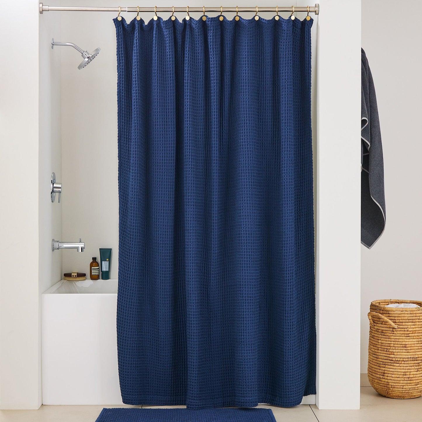 Cyber Clothing - Plush Waffle Shower Curtain