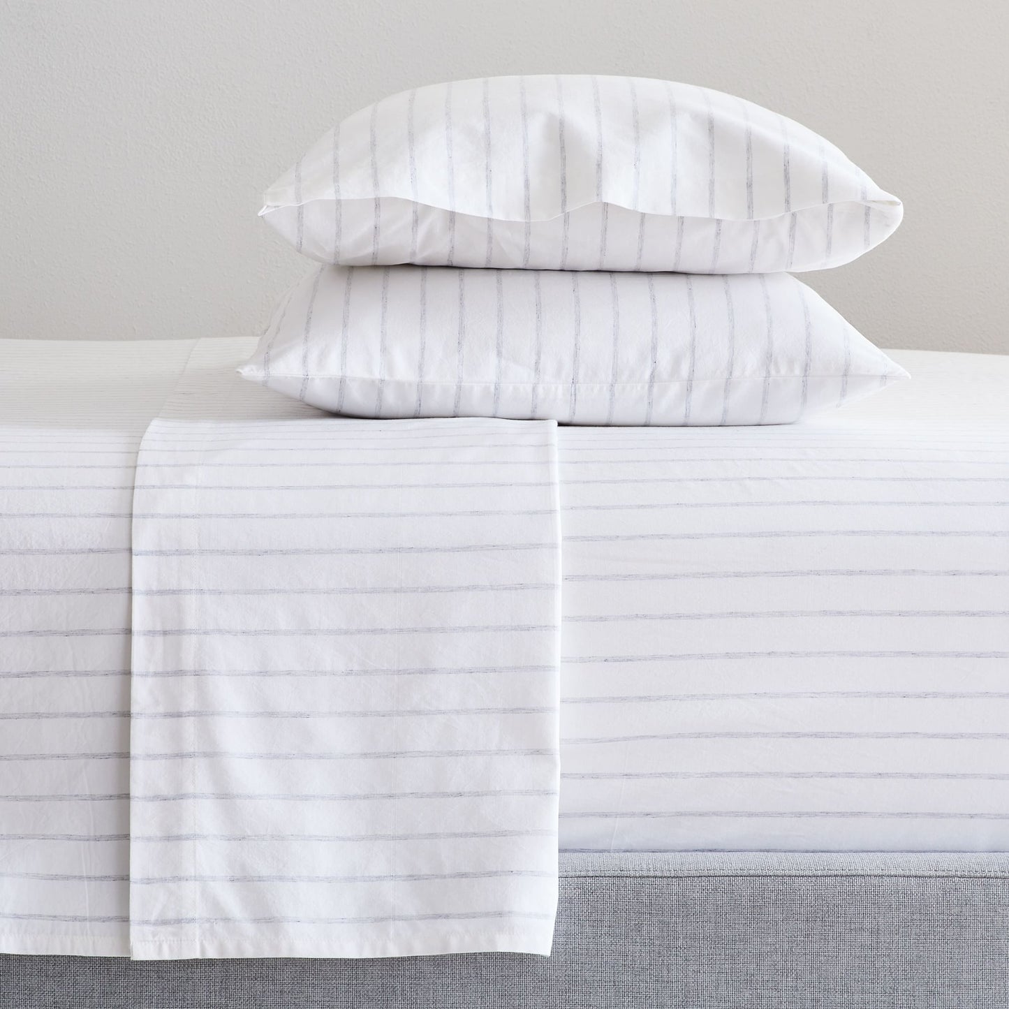 Cyber Clothing - Organic Washed Cotton Percale Sheet Set