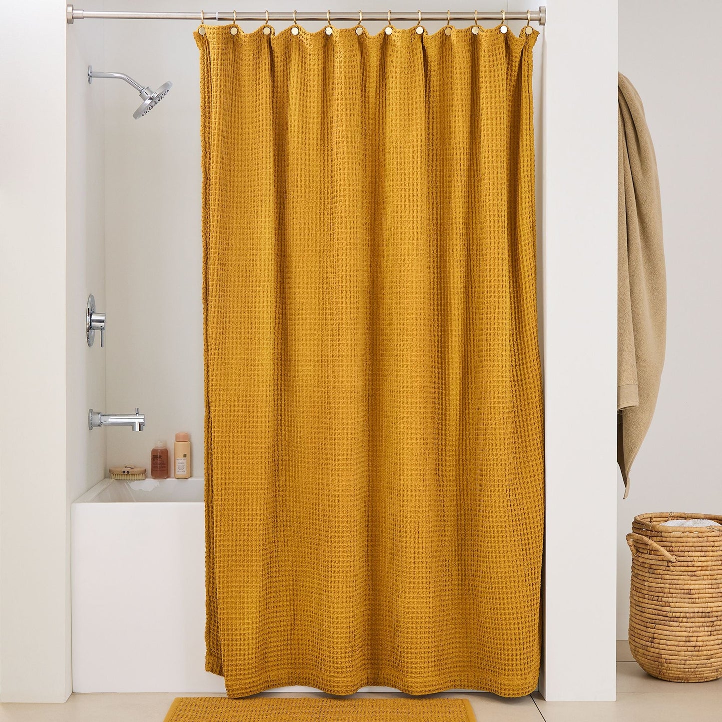 Cyber Clothing - Plush Waffle Shower Curtain